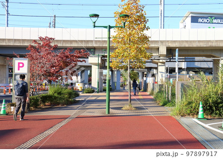 新鎌ケ谷駅南北自由通路等整備完了2022年10月　北総鉄道・新京成電鉄・東武鉄道の駅 千葉県鎌ケ谷市 97897917