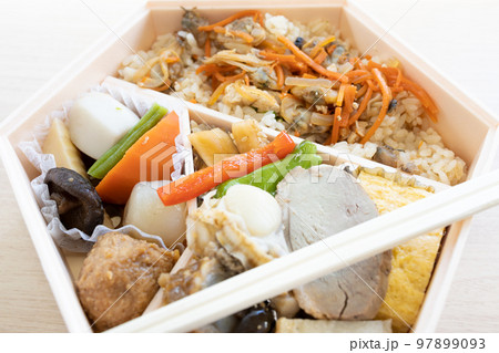 美味しいアサリご飯弁当 97899093