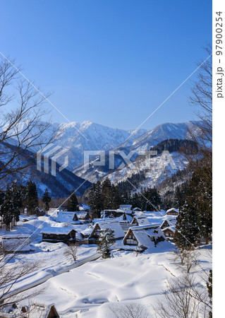 富山_豪雪の五箇山合掌集落 富山_豪雪の五箇山合掌集落 97900254