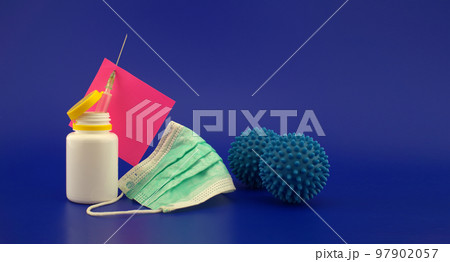 Virus pandemic and possible vaccine concept 97902057