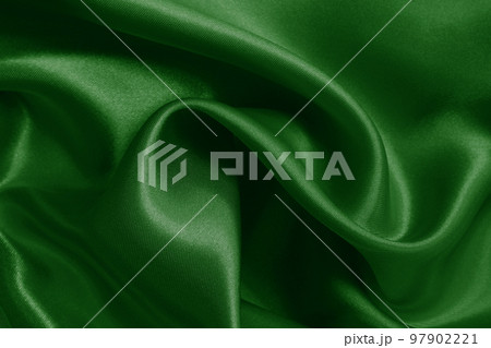 Dark green fabric cloth texture for background and design art work, beautiful crumpled pattern of silk or linen. Dark green fabric cloth texture for background and design art work, beautiful crumpled pattern of silk or linen. 97902221