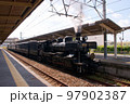 JR九州SL人吉号　羽犬塚駅 97902387