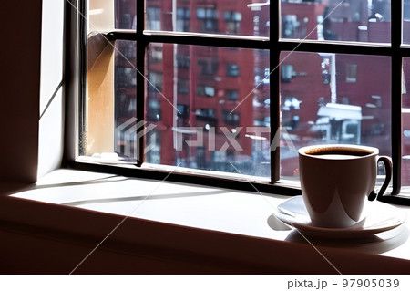 窓辺のコーヒー 窓辺のコーヒー 97905039