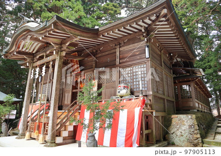 栃木県 茨城県 鷲子山上神社 本殿 栃木県 茨城県 鷲子山上神社 本殿 97905113