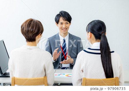 三者面談　塾　先生 97906735