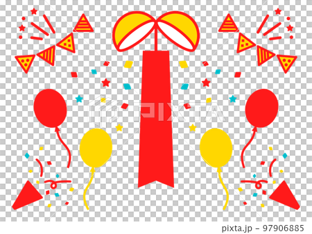 cute celebration icon set 97906885
