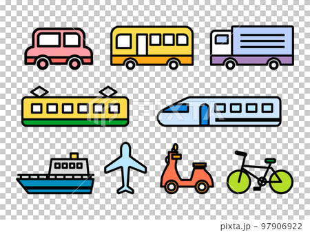 Vehicle Icon Set