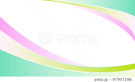 波形曲線の背景素材 97907296