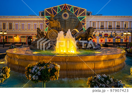 志摩スペイン村_夜景 97907423