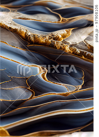 white and golden marble texture 97908106