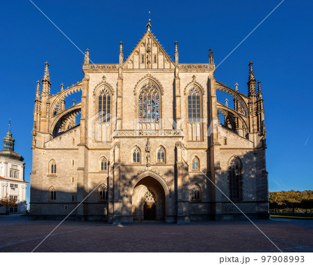 Famous Saint Barbara's Cathedral, Kutna Hora, Czech Republic 97908993