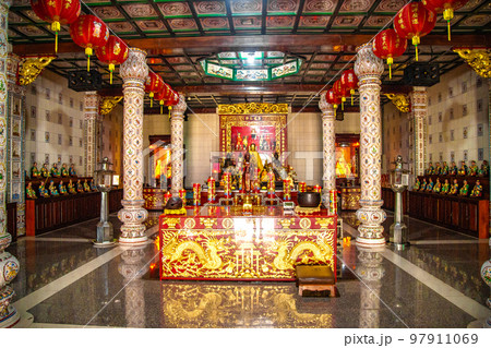 Wat Chue Chang chinese temple in Hat Yai, Songkhla, Thailand 97911069