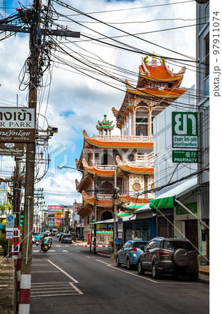 Wat Chue Chang chinese temple in Hat Yai, Songkhla, Thailand 97911074