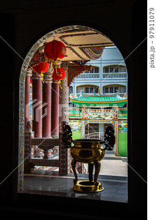 Wat Chue Chang chinese temple in Hat Yai, Songkhla, Thailand 97911079