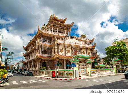 Wat Chue Chang chinese temple in Hat Yai, Songkhla, Thailand 97911082