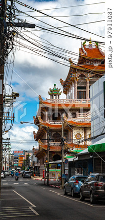 Wat Chue Chang chinese temple in Hat Yai, Songkhla, Thailand 97911087