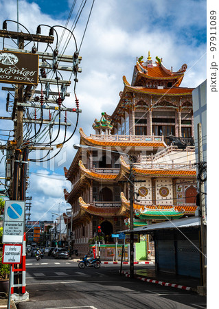 Wat Chue Chang chinese temple in Hat Yai, Songkhla, Thailand 97911089