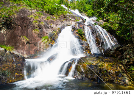 Waterfall Namtok Tone Nga Chang in Hat Yai, Songkhla, Thailand 97911361