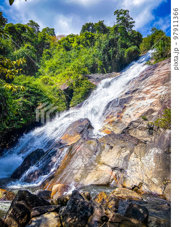 Waterfall Namtok Tone Nga Chang in Hat Yai, Songkhla, Thailand 97911366