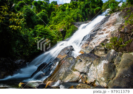 Waterfall Namtok Tone Nga Chang in Hat Yai, Songkhla, Thailand 97911379