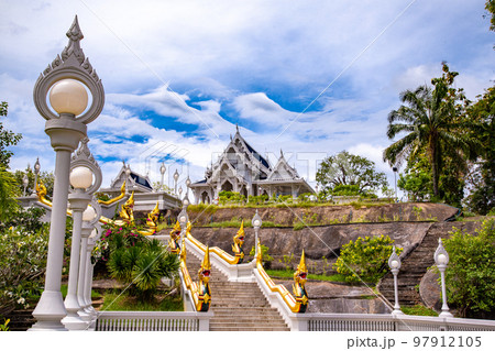 Wat Kaew Korawaram temple in Krabi town, Thailand Wat Kaew Korawaram temple in Krabi town, Thailand 97912105