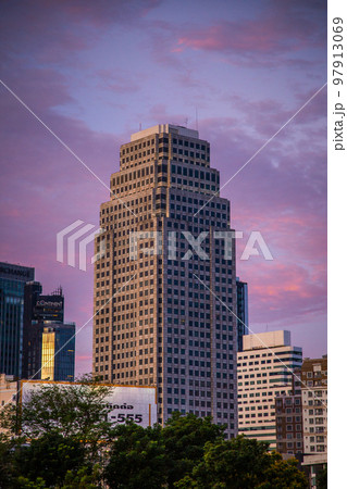 Benjakitti Park or Benchakitti forest park new design walkway in central Bangkok, Thailand Benjakitti Park or Benchakitti forest park new design walkway in central Bangkok, Thailand 97913069