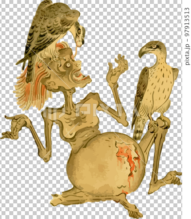 餓鬼眼珠子被鷹啄了 97913513