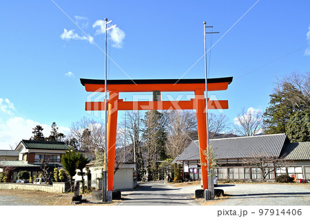 埼玉県秩父市皆野町のパワースポット　椋(むく)神社 97914406