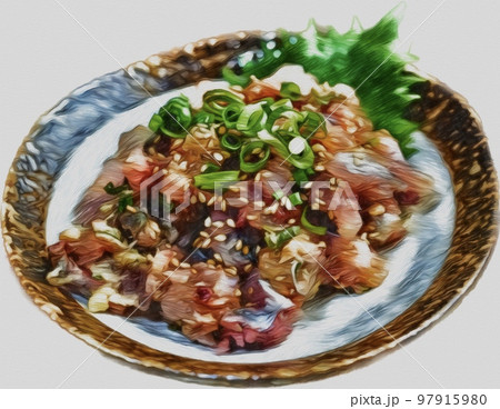 美味しい鯵のなめろう 97915980