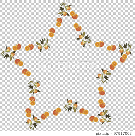 Illustration of a frame frame fruit that can be used for a message card Illustration of a frame frame fruit that can be used for a message card 97917002