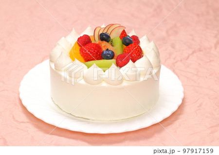 フルーツたっぷりホールケーキ フルーツたっぷりホールケーキ 97917159