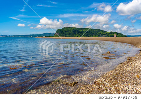 知林ヶ島の砂洲 97917759