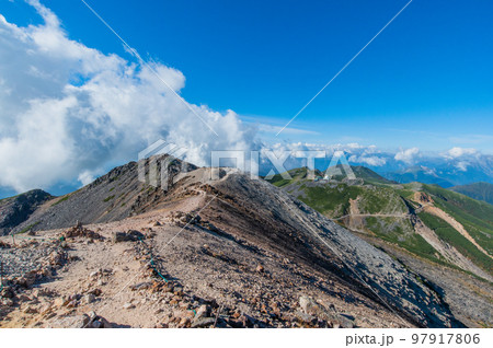 乗鞍岳登山　秋 97917806