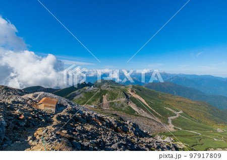 乗鞍岳登山　秋 97917809
