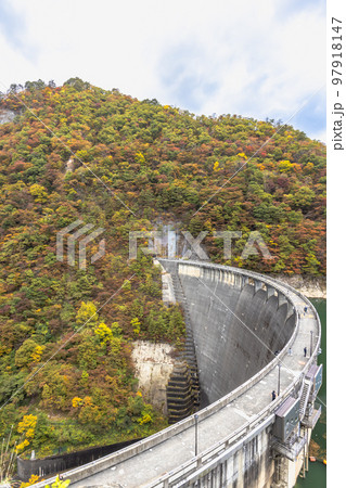 宮城県 鳴子ダムの風景 宮城県 鳴子ダムの風景 97918147