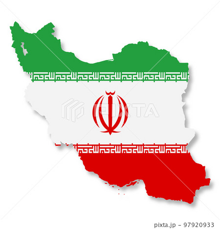 Iran map on white background with clipping path to remove shadow 3d illustration Iran map on white background with clipping path to remove shadow 3d illustration 97920933