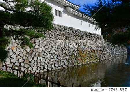 富山城址公園 富山城の石垣 富山城址公園 富山城の石垣 97924337