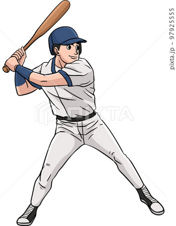 lustre Bærbar Touhou Baseball Sports Cartoon Colored Clipart - Stock Illustration [97925555] -  PIXTA