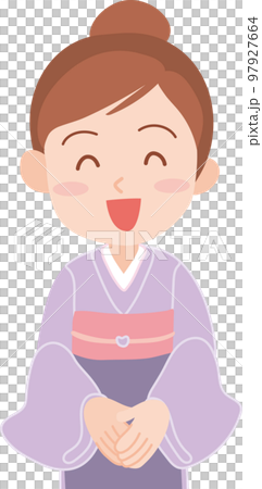 仲居さん_表情_笑顔 97927664