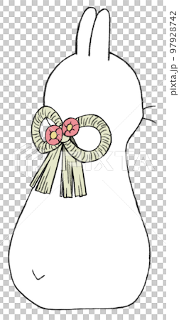 兔子的後方外觀 97928742