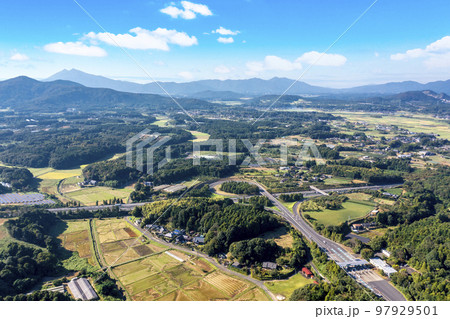 常磐道の千代田石岡IC周辺（茨城県かすみがうら市） 97929501