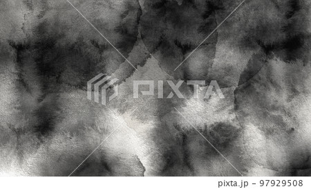 抽象的 和風 水墨画 背景素材 抽象的 和風 水墨画 背景素材 97929508