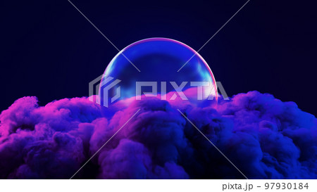 Neon Dreams of Retro Futurism 97930184