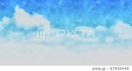 空　雲　風景　背景 97930449