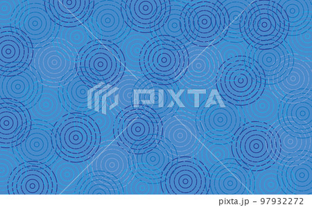 Round Blue Line Background Round Blue Line Background 97932272
