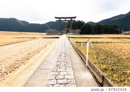 「熊野本宮大社旧社地 大斎原(世界遺産 紀伊山地の霊場と参詣道)」in 和歌山県 「熊野本宮大社旧社地 大斎原(世界遺産 紀伊山地の霊場と参詣道)」in 和歌山県 97932430