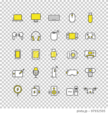 Gadget-related icons (color) 97932505