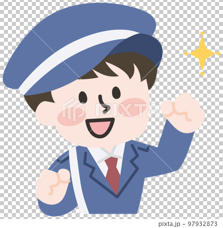 security staff man security staff man 97932873