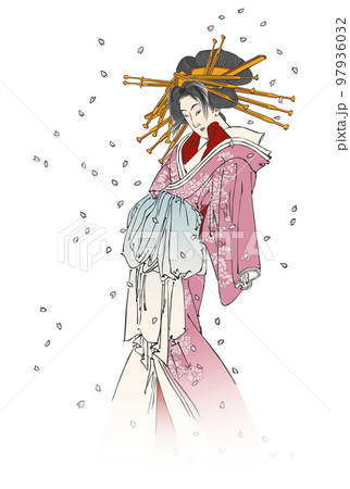 月岡芳年「新怪三十六化選」小町桜の精 97936032