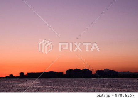 千葉港夕景 千葉港夕景 97936357